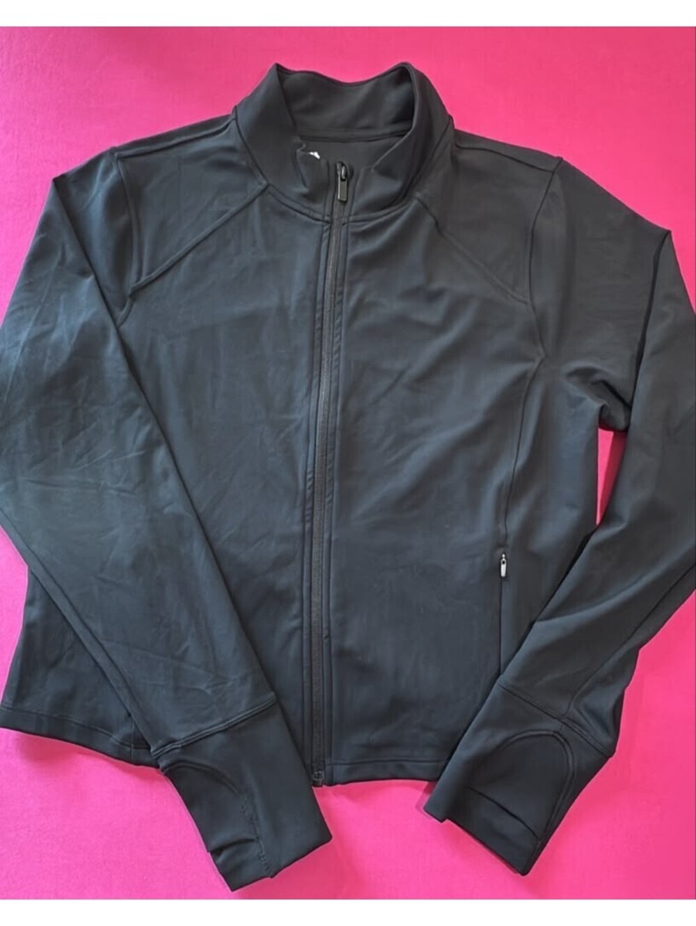 All in Motion Dynamic Flex Full Zip Jacket Black Size XL UPF 50+